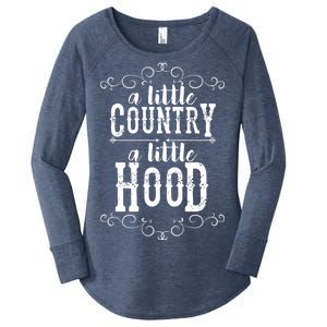 A Little Country A Little Hood Women's Perfect Tri Tunic Long Sleeve Shirt