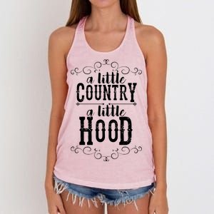 A Little Country A Little Hood Women's Knotted Racerback Tank