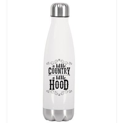 A Little Country A Little Hood Stainless Steel Insulated Water Bottle