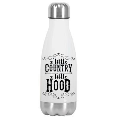 A Little Country A Little Hood Stainless Steel Insulated Water Bottle