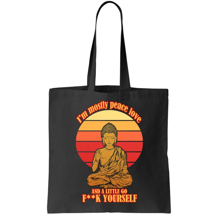 A little Go F**k Yourself Funny Buddha Bag