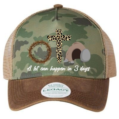 A Lot Can Happen in 3 Day Celebrating Easter Legacy Tie Dye Trucker Hat