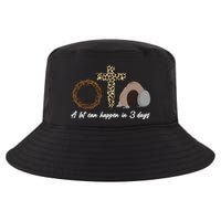 A Lot Can Happen in 3 Day Celebrating Easter Cool Comfort Performance Bucket Hat