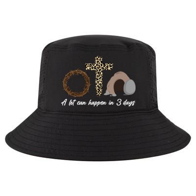 A Lot Can Happen in 3 Day Celebrating Easter Cool Comfort Performance Bucket Hat