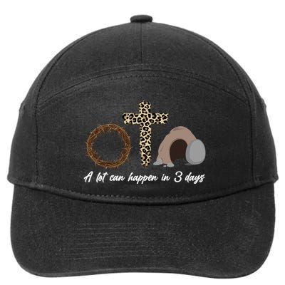 A Lot Can Happen in 3 Day Celebrating Easter 7-Panel Snapback Hat