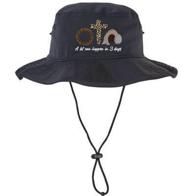 A Lot Can Happen in 3 Day Celebrating Easter Bucket Hat