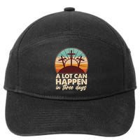 A Lot Can Happen in Three Days Jesus Resurrection 7-Panel Snapback Hat