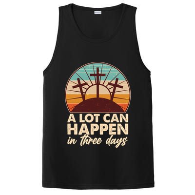 A Lot Can Happen in Three Days Jesus Resurrection PosiCharge Competitor Tank