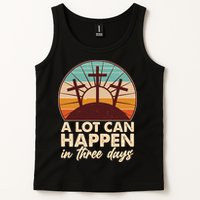 A Lot Can Happen in Three Days Jesus Resurrection Tank Top