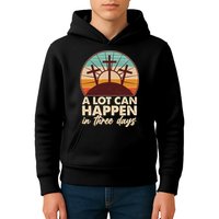 A Lot Can Happen in Three Days Jesus Resurrection Kids Hoodie