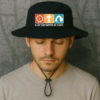 A Lot Can Happened In Three Days Jesus Resurrection Bucket Hat