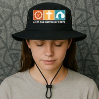 A Lot Can Happened In Three Days Jesus Resurrection Bucket Hat