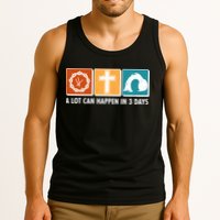 A Lot Can Happened In Three Days Jesus Resurrection Tank Top