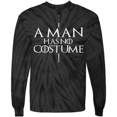 A Man Has No Costume Tie-Dye Long Sleeve Shirt