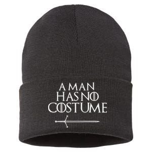 A Man Has No Costume Funny TV Series Sustainable Knit Beanie