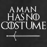 A Man Has No Costume Funny TV Series 25L Jumbo Tote