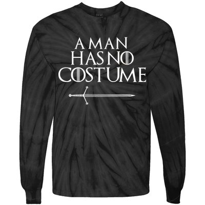 A Man Has No Costume Funny TV Series Tie-Dye Long Sleeve Shirt