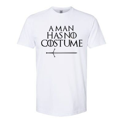 A Man Has No Costume Funny TV Series Softstyle® CVC T-Shirt