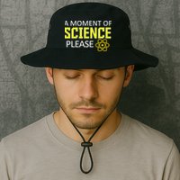 A Moment Of Science Please  Bucket Hat