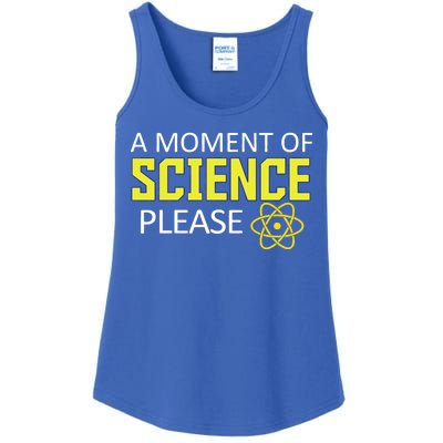 A Moment Of Science Please  Ladies Essential Tank