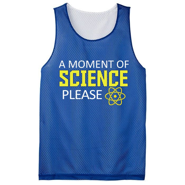 A Moment Of Science Please  Mesh Reversible Basketball Jersey Tank