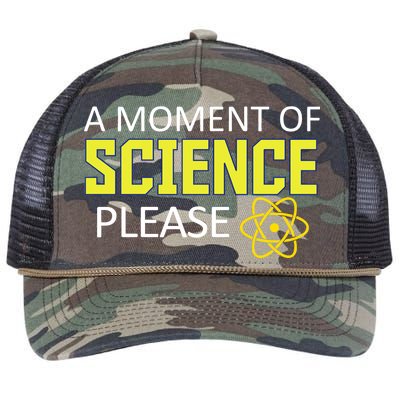 A Moment Of Science Please  Retro Rope Trucker Hat Cap