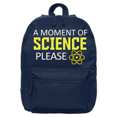 A Moment of Science Please 16 in Basic Backpack