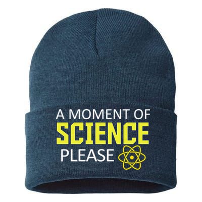 A Moment of Science Please Sustainable Knit Beanie