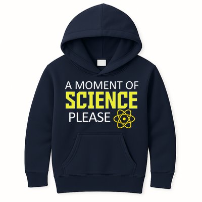 A Moment of Science Please Kids Hoodie