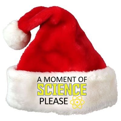 A Moment Of Science Please  Premium Christmas Santa Hat