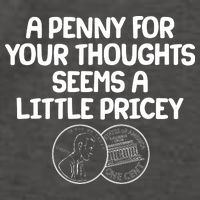 A Penny For Your Thoughts Seems A Little Pricey Vector Backpack
