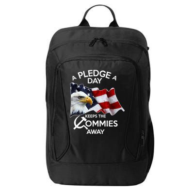 A Pledge A Dat Keeps The s Commies Away City Backpack