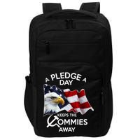 A Pledge A Dat Keeps The s Commies Away Impact Tech Backpack