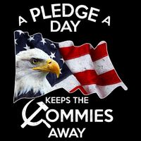 A Pledge A Dat Keeps The s Commies Away Impact Tech Backpack