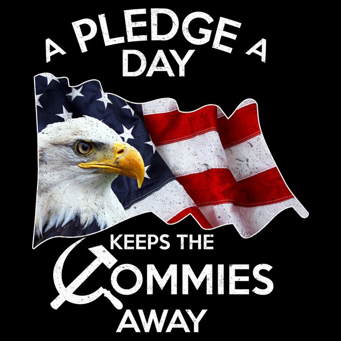 A Pledge A Dat Keeps The s Commies Away Impact Tech Backpack