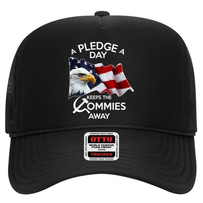 A Pledge A Dat Keeps The s Commies Away Trucker Hat