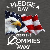 A Pledge A Dat Keeps The s Commies Away Vector Backpack