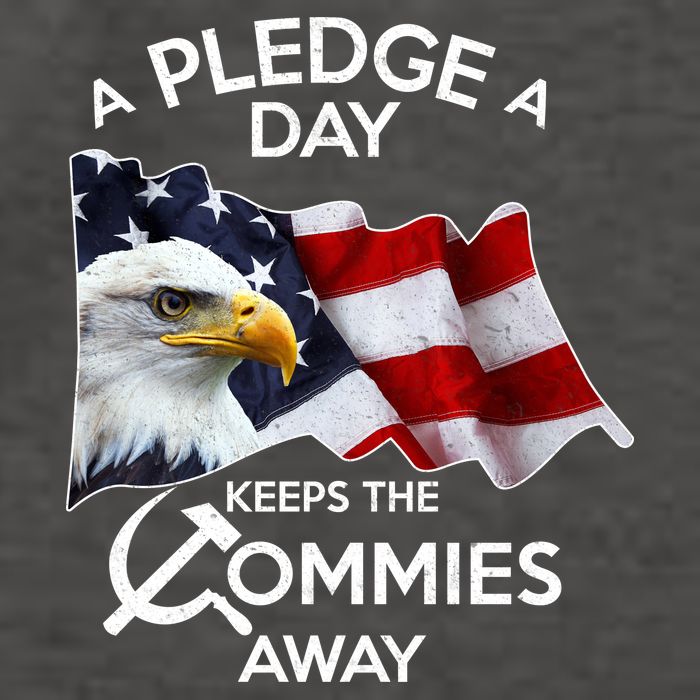 A Pledge A Dat Keeps The s Commies Away Vector Backpack