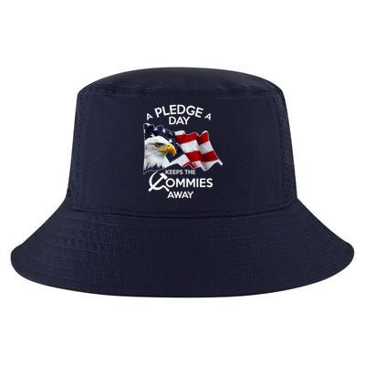 A Pledge A Dat Keeps The s Commies Away Cool Comfort Performance Bucket Hat
