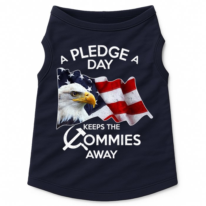A Pledge A Dat Keeps The s Commies Away Doggie Tank