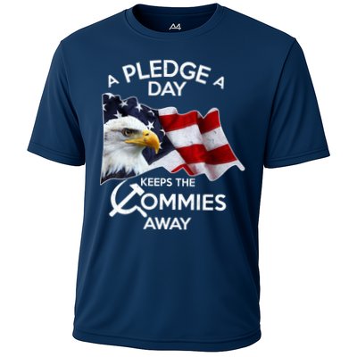A Pledge A Dat Keeps The s Commies Away Performance Shirt