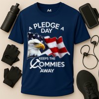 A Pledge A Dat Keeps The s Commies Away Performance Shirt