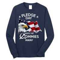 A Pledge A Dat Keeps The s Commies Away Long Sleeve Shirt