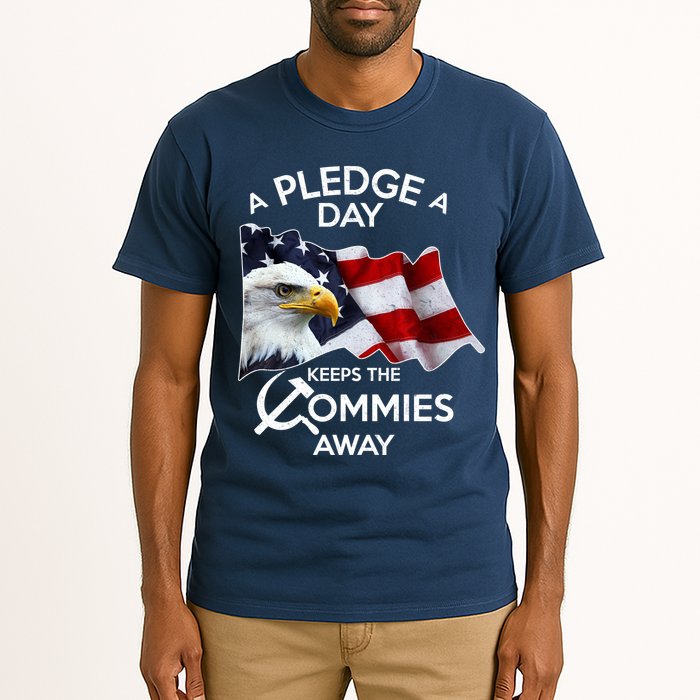 A Pledge A Dat Keeps The s Commies Away Tall T-Shirt