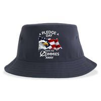 A Pledge A Dat Keeps The s Commies Away Sustainable Bucket Hat
