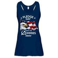 A Pledge A Dat Keeps The s Commies Away Ladies Essential Flowy Tank