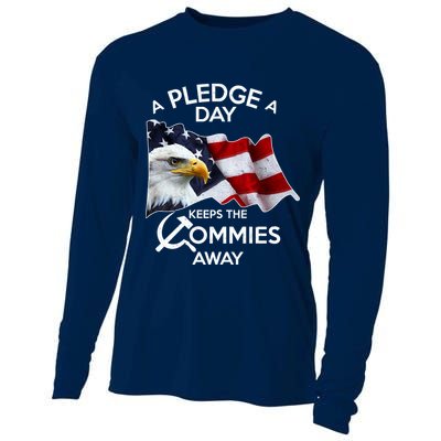 A Pledge A Dat Keeps The s Commies Away Cooling Performance Long Sleeve Crew