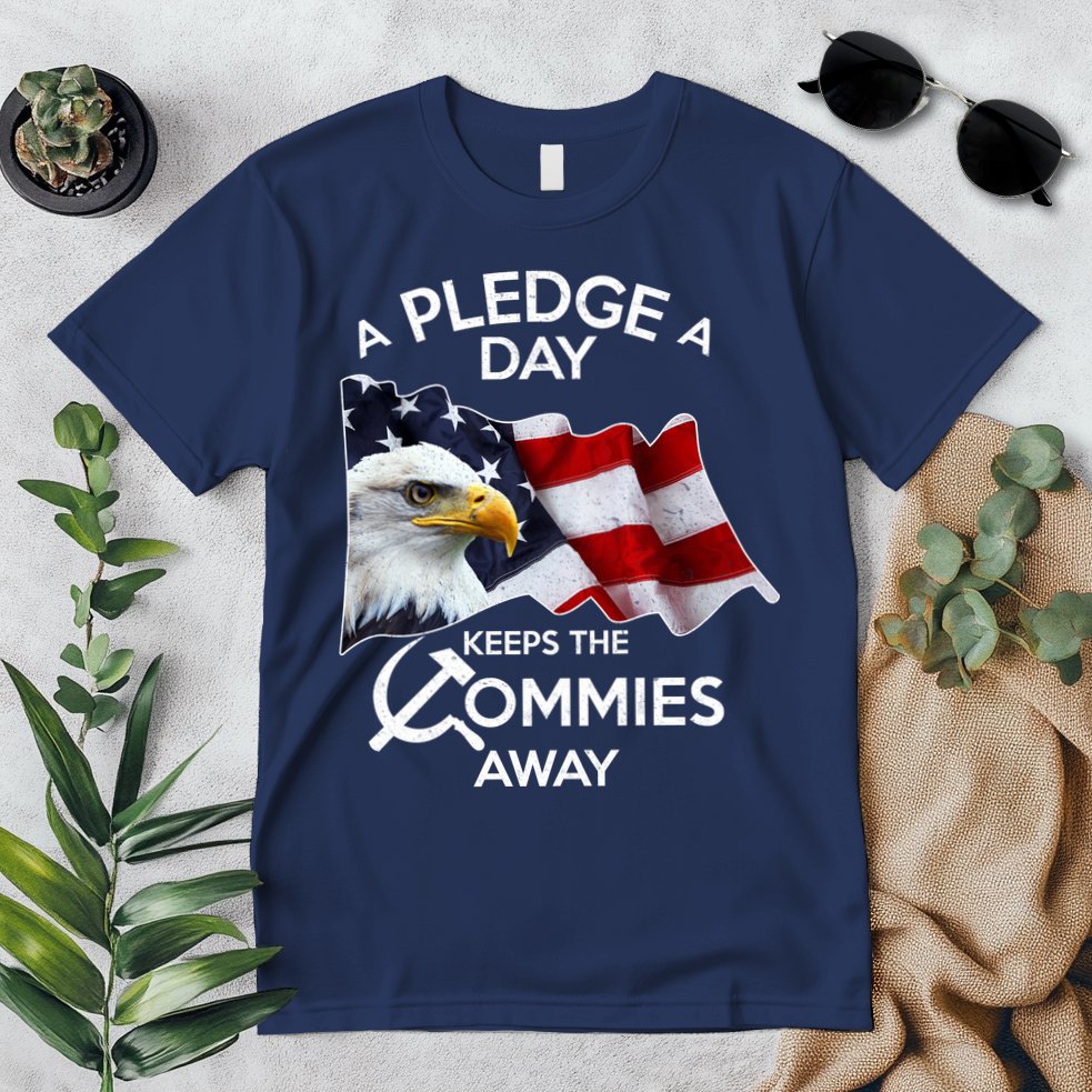 A Pledge A Dat Keeps The s Commies Away Premium T-Shirt