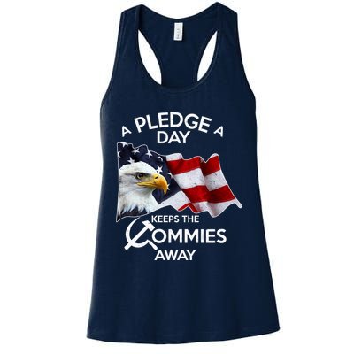 A Pledge A Dat Keeps The s Commies Away Womens Tank Top