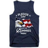 A Pledge A Dat Keeps The s Commies Away Tank Top